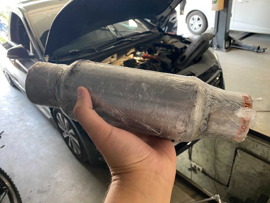 Видалення каталізатора + сажевого,Євро2, Удаление катализатора