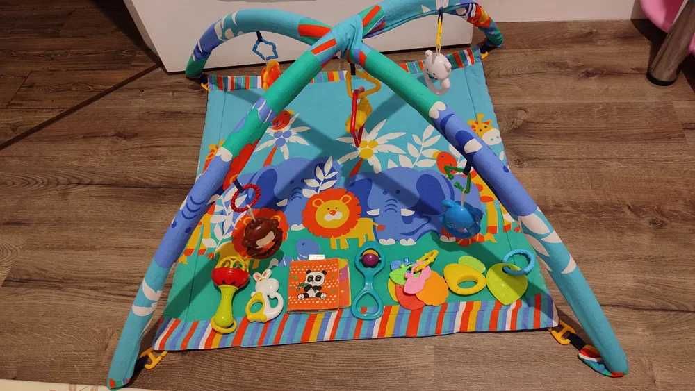 НОВИЙ розвиваючий килимок (коврик) для дітей з дугами та іграшками