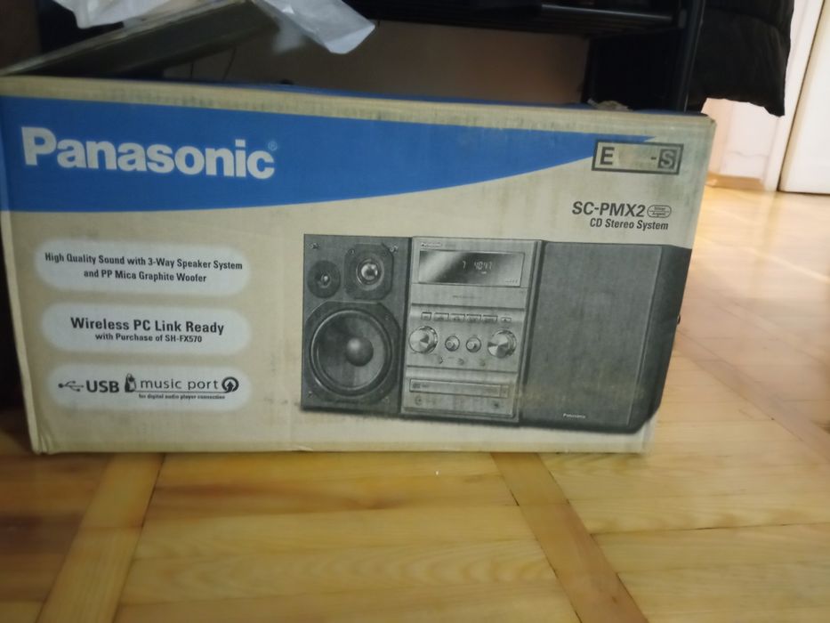 Музыкальный центр Panasonic SC-PMX2.E-S.
