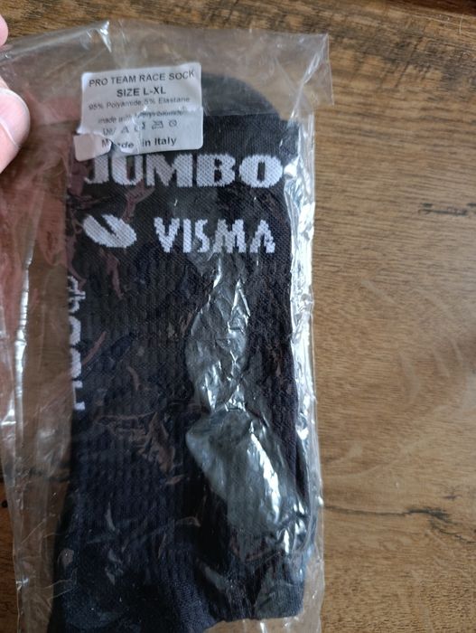 Skarpety kolarskie Jumbo Visma