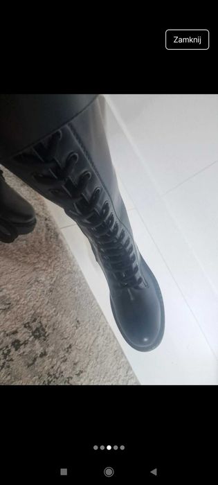 Nowe z metką Kozaki damskie 40