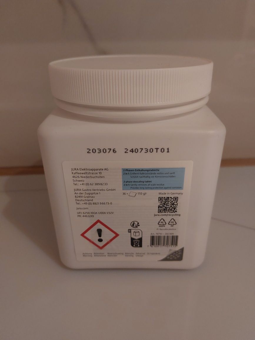 Tabletki odwapniające Jura