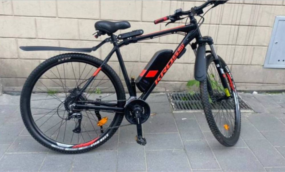 E-Rower Kross| Trzy baterie