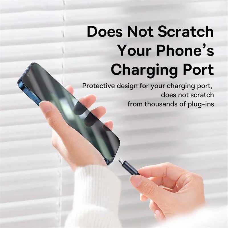 Кабель для Айфону USB - Lightning 2.4A BASEUS Fast Charging 1м