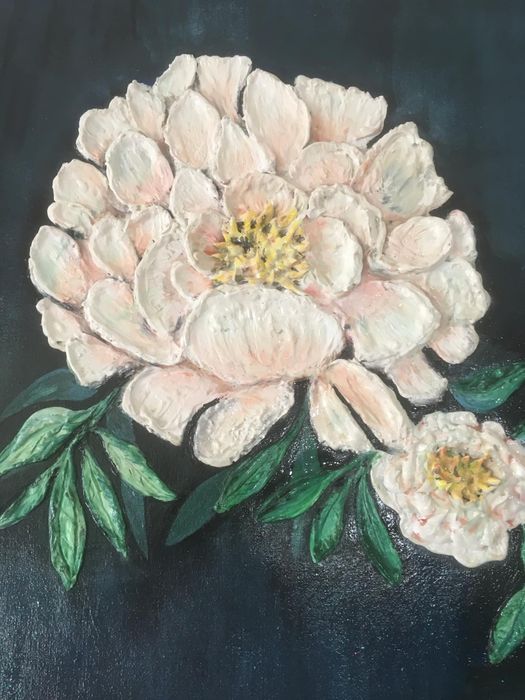 Obraz 3d 50x50 ręcznie malowane