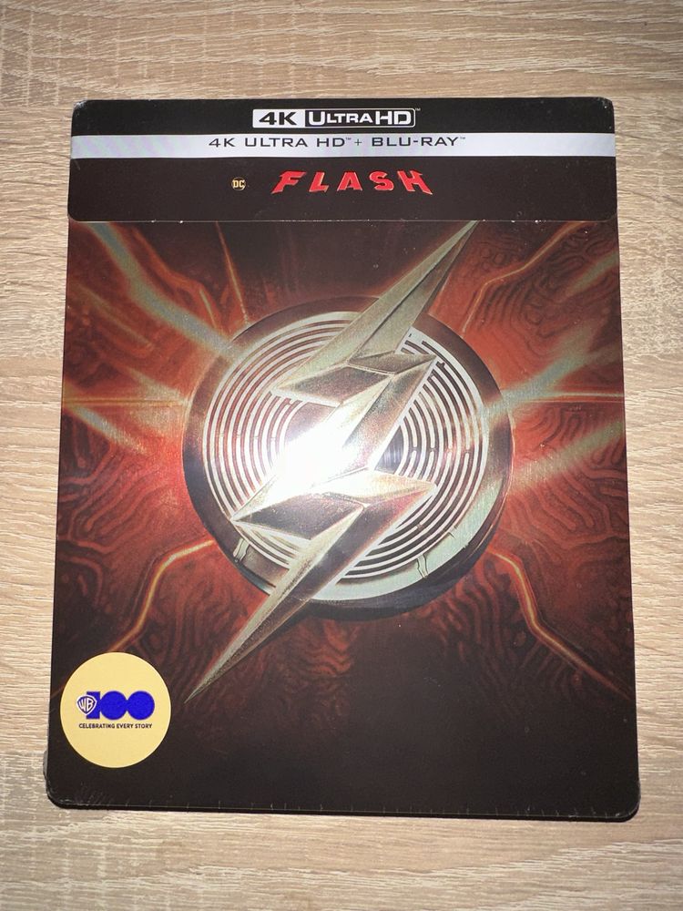 Flash 4K+Blu-Ray Steelbook Polski Dubbing i napisy.