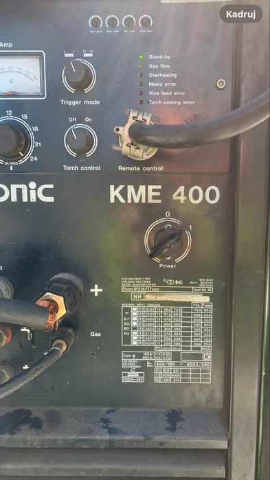 Migatronic KME400 KME 400 MigMag 400A 3f migomat