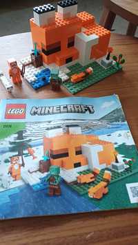 Lego Minecraft 21178 siedlisko lisow