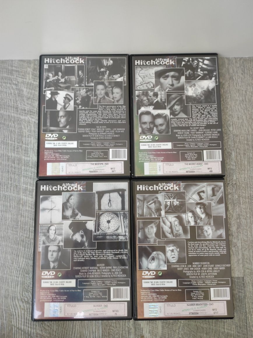8 filmes Alfred Hitchcock