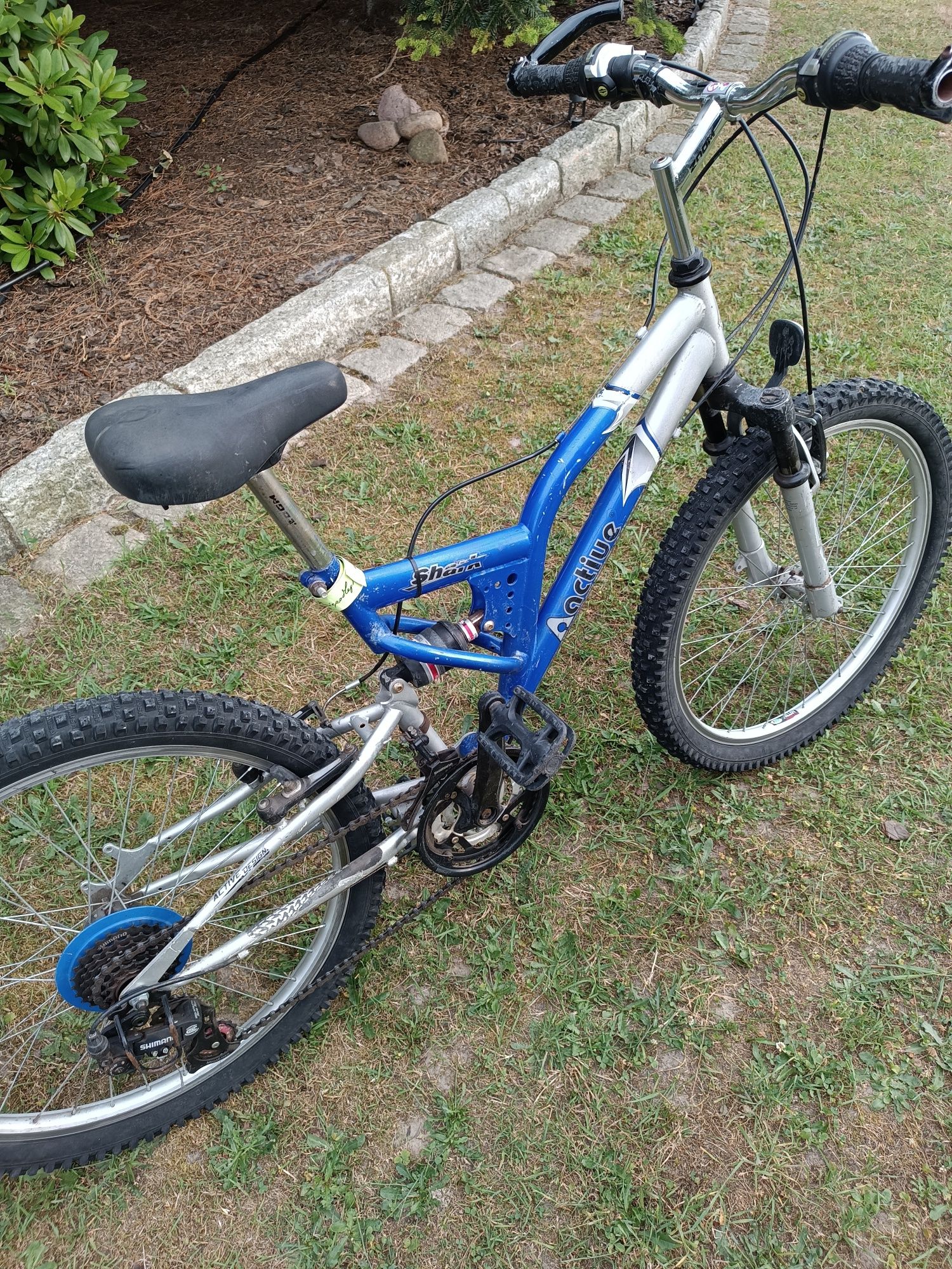 Rower 2szt w kpl. Unibike i Active Shark koła 24"i