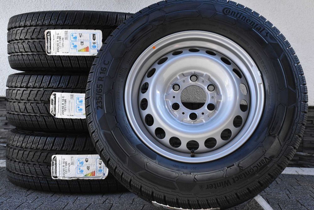 Nowe koła zimowe OEM Mercedes Sprinter W910 W907 W906 16" Conti 2025r