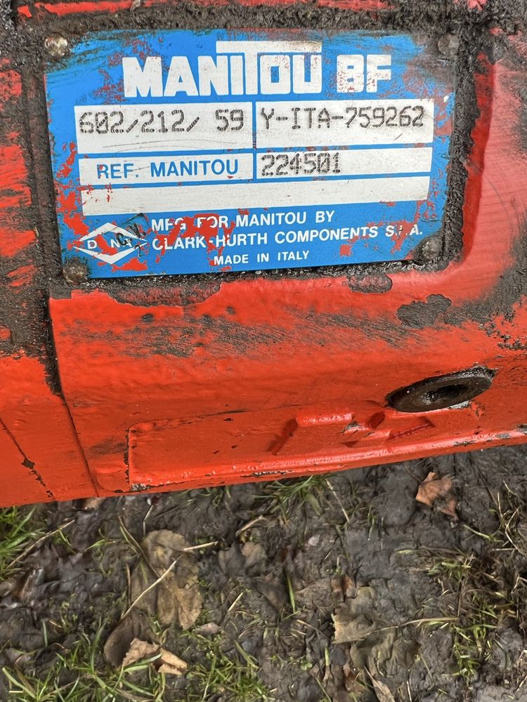 Manitou mlt 626, 628 most Clark Hurth axle układ planetarny 12/19/51