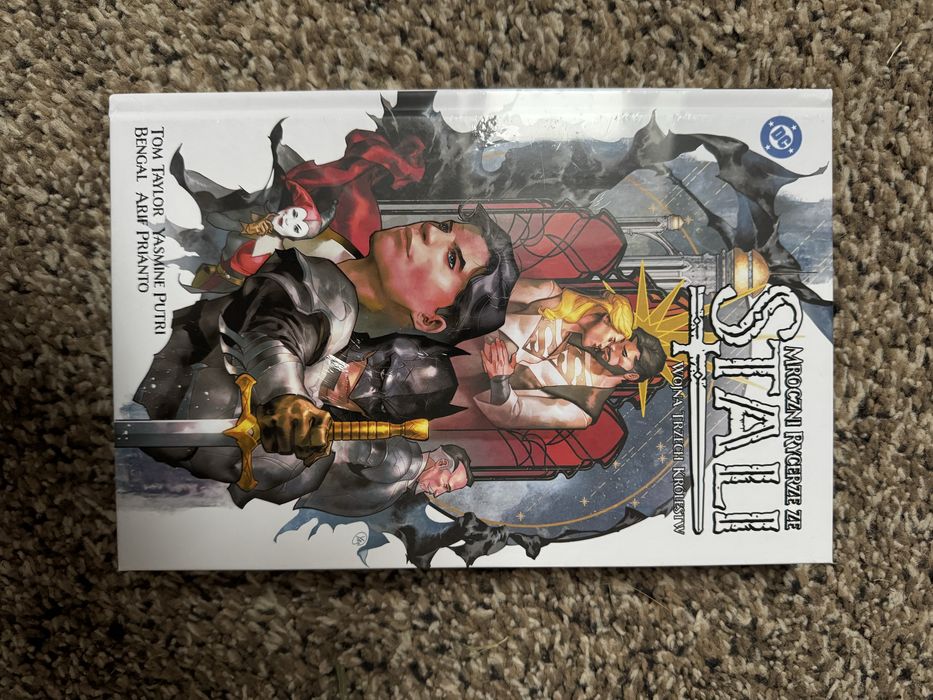 Komiks mroczni rycerze ze stali wojna trzech królestw DC