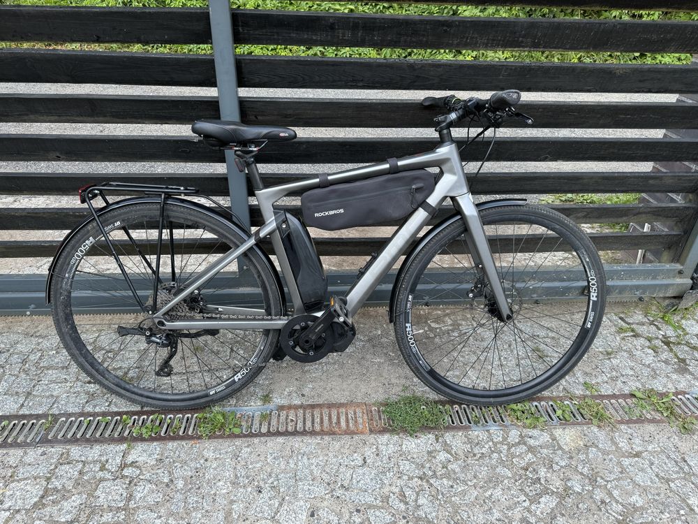 Elektryczny carbonowy BMC Alpenchallenge AMP rama M Shimano Idealny