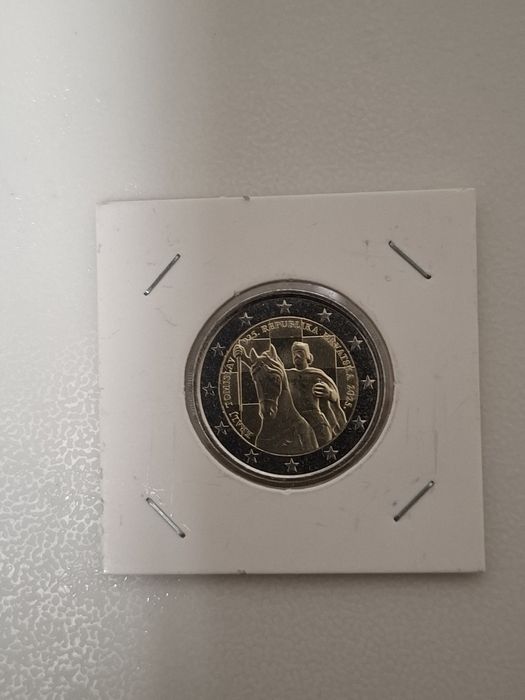 Moeda 2 euro comemorativa Croácia 2025