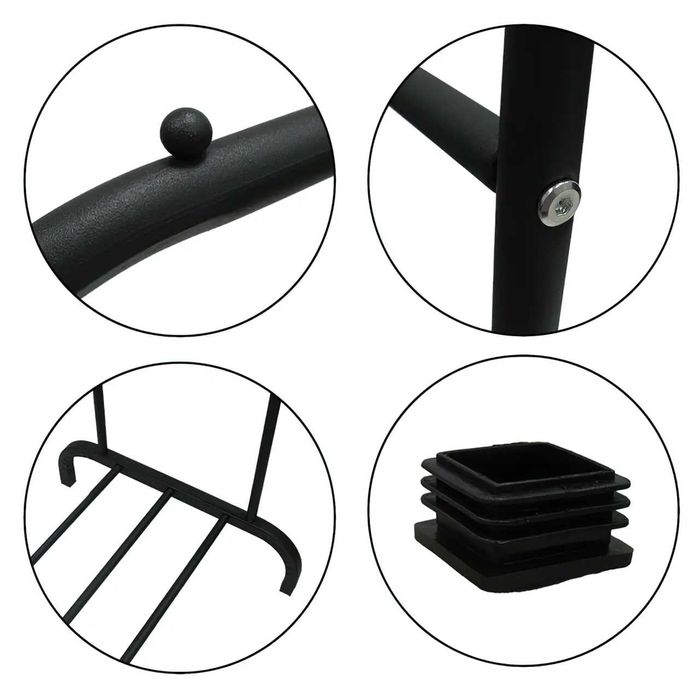 Двойная стойка вешалка Double floor Hanger для одежды,145х110 см