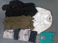 Marynarka, t-shirty koszula zestaw 38-40 chusteczki