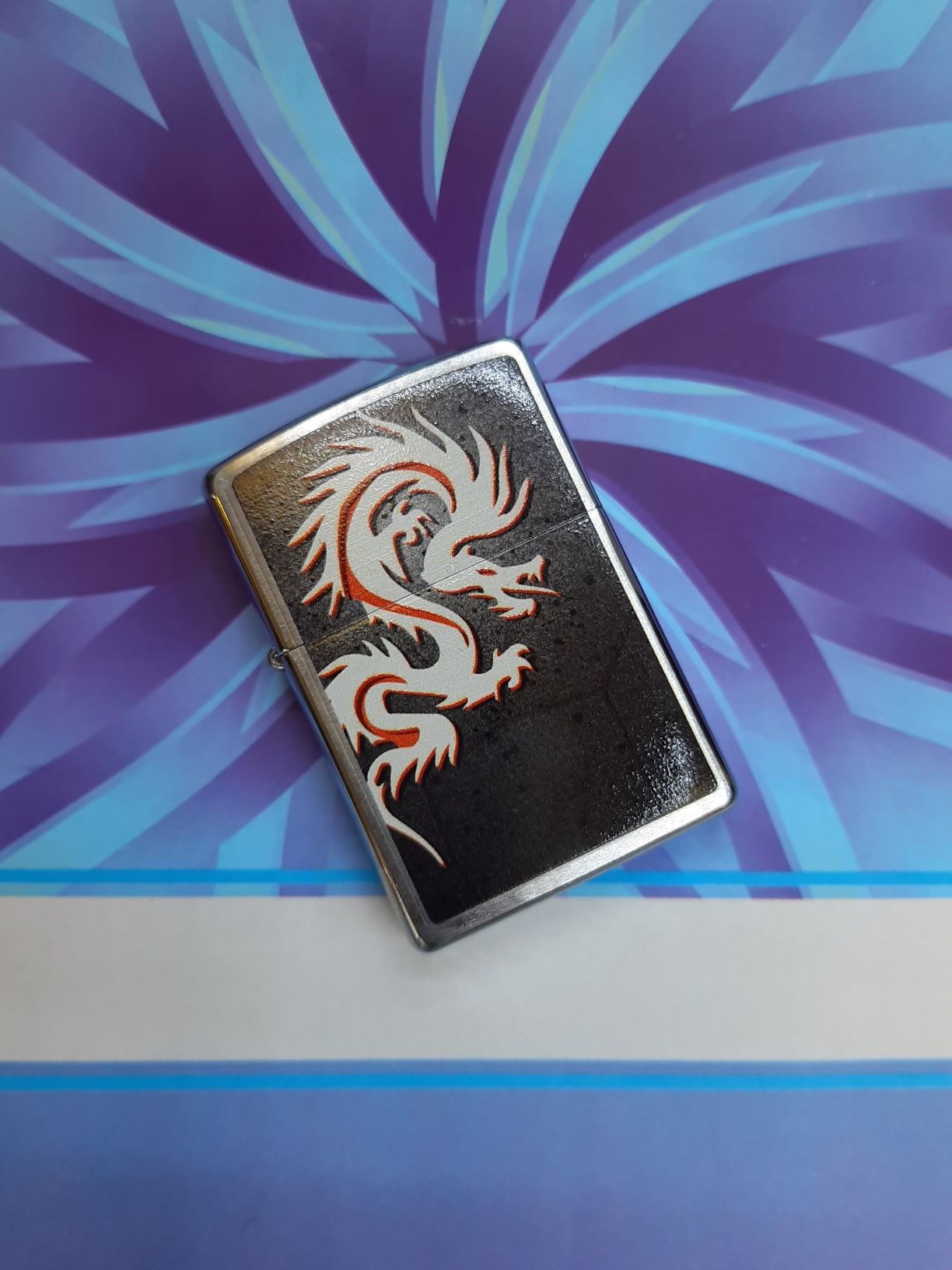 Зажигалка zippo с принтом