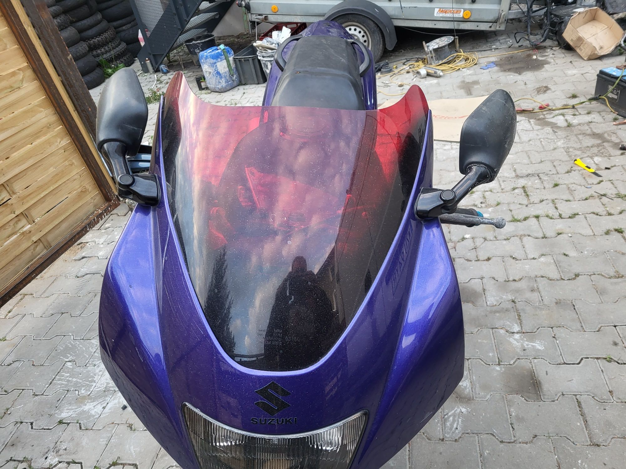 Szyba przód przednia suzuki rf 600