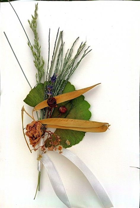 Komplet butonierek kolorowych