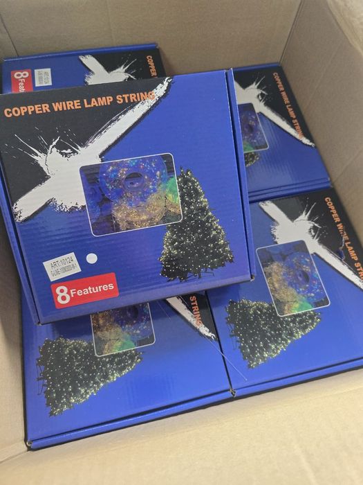 Світлодіодна гірлянда Роса мішура 100 метрів 3000ламп