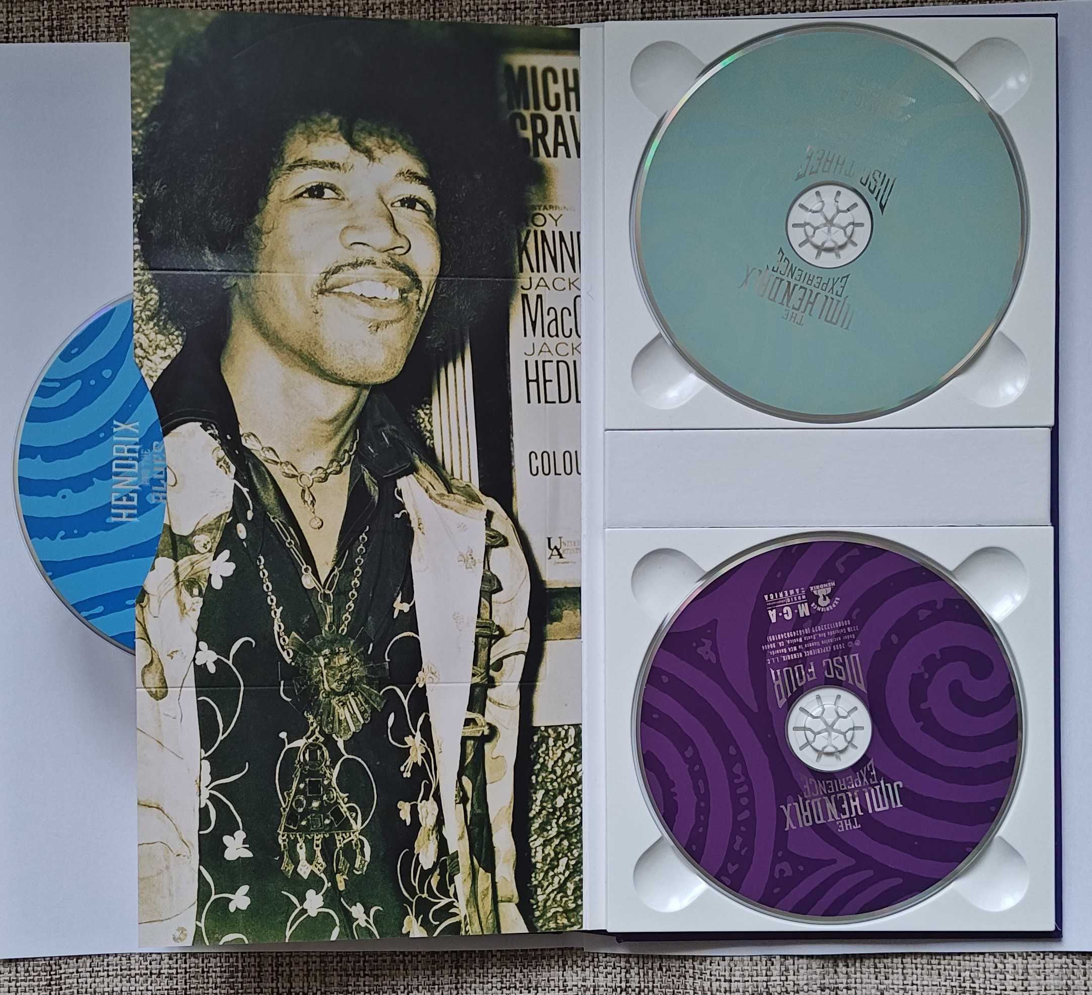 The Jimi Hendrix Experience 4x CD + DVD