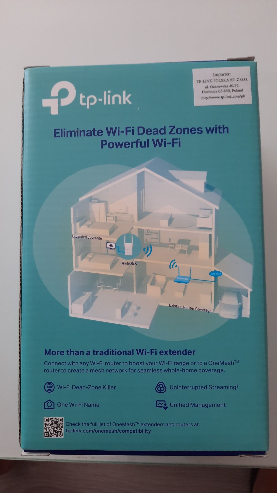 TP- Link wzmacniacz sygnału Wi-Fi