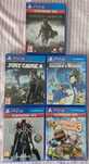 Jogos para PS4 em pleno funcionamento