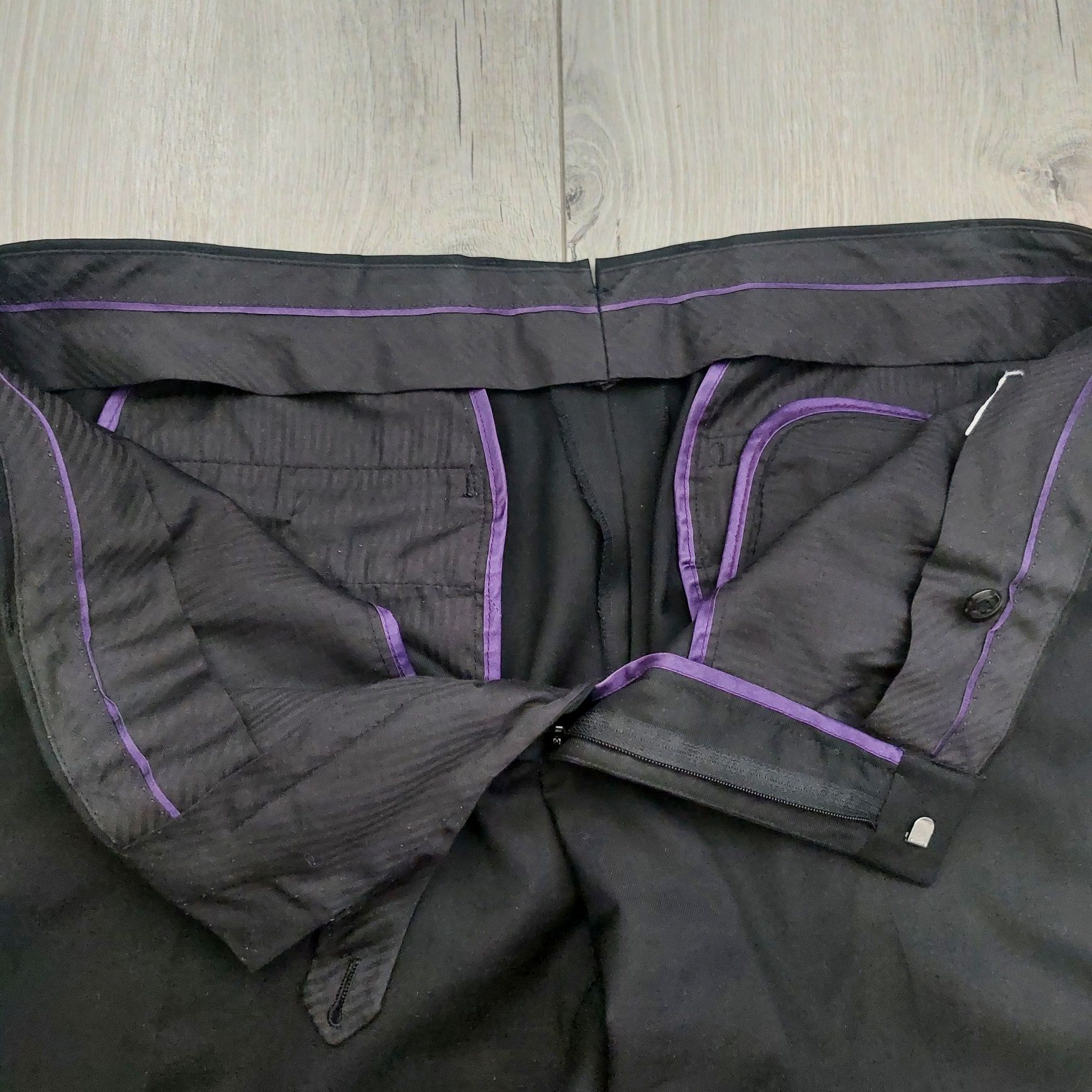 Spodnie meskie garniturowe r. 54