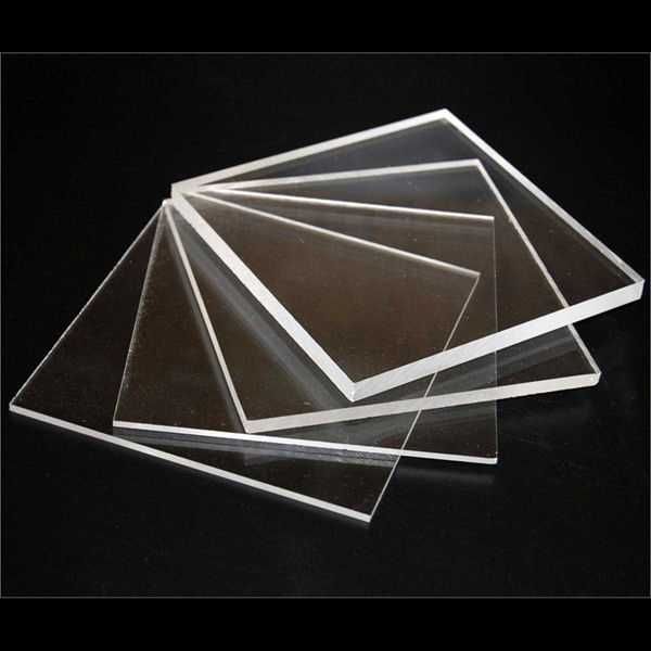 Placa de acrílico transparente - 2440x1220mm - 4mm