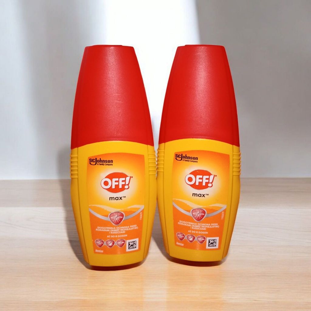 Zestaw Off max aerozol przeciwko kleszczom, komarom SC Johnson  100 ml