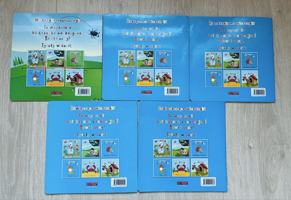 Książeczki eduk do ćwiczenia języka i wymowy „Szeleszczące wierszyki”