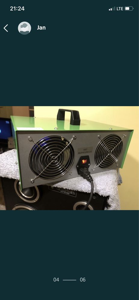Generator ozonu przemysłowy 80g/h .