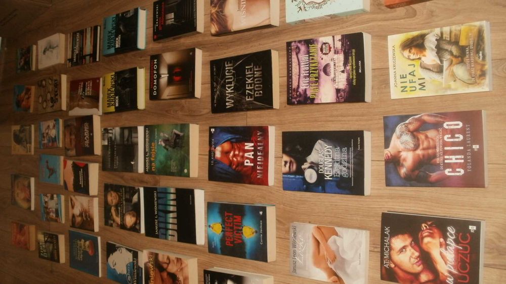 Duży zestaw książek - Miłoszewski, Wiśniewski, Krajewski i inni