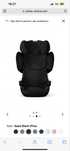 Fotelik  CYBEX Platinum Solution Z i-Fix 15-36 kg