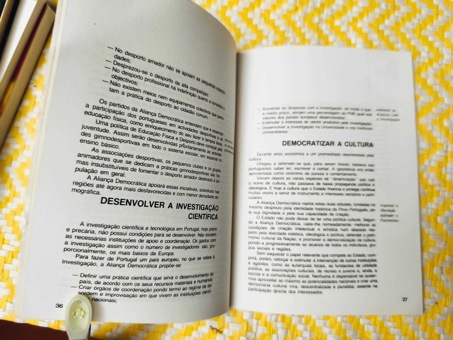 Aliança Democrática AD 1979- Programa Eleitoral