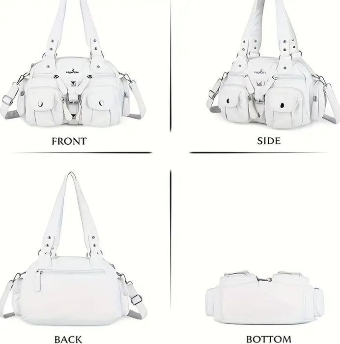 Сумка білого кольору