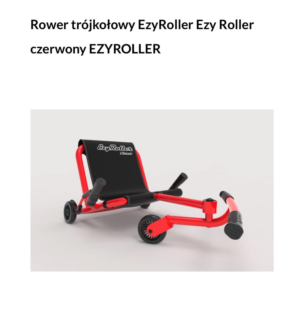 EZYROLLER Classic rower trojkołowy