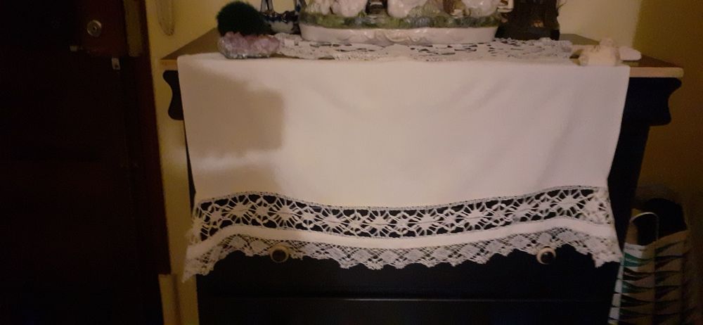 Linda Toalha Linho Tudo Manual