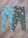 Legginsy dziewczęce smyk sinsay 116 kwiatki minnie