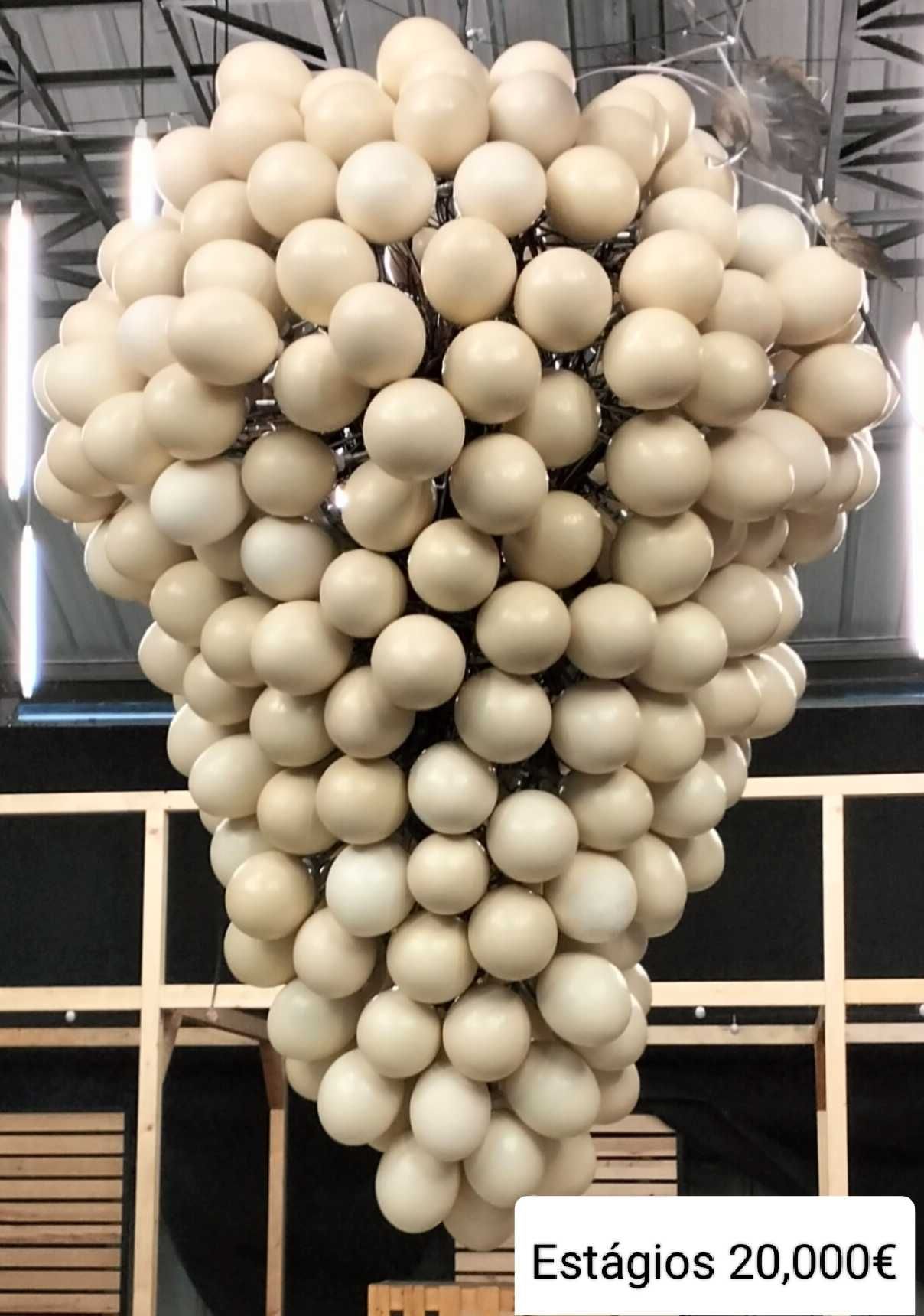 Cacho de ovos  Estágios da uva