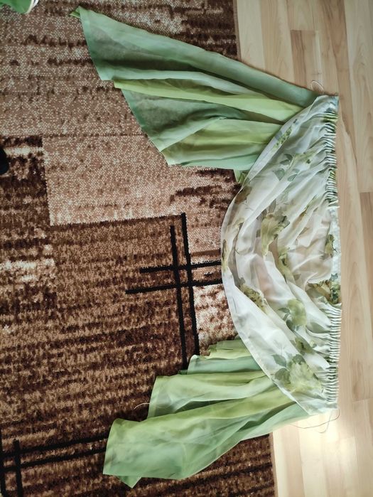 Firana woda z 2  boczkami