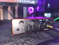 Interfejs audio USB firmy Scarlett Focusritle 4 generacji solo