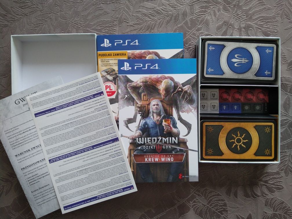 Wiedźmin 3 krew i wino DZIALAJACY KOD ps4