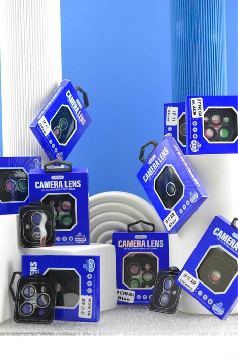 Захисне скло Camera METAL для iPhone 17 / 17 Pro / 17 Pro Max / Air