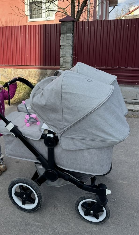 Коляска Bugaboo Donkey 2 Twin для двійні ( близнюків)