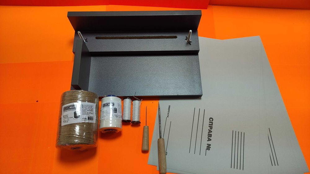 Станок верстат брошурувальник для прошивки зшивання документів