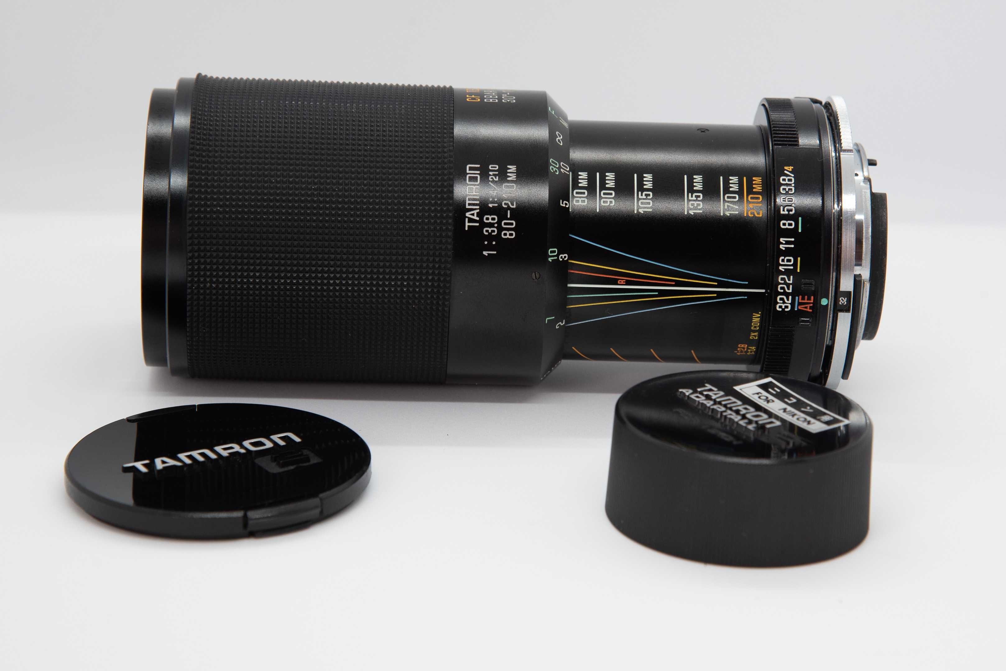 Tamron 80-210mm F/3.8-4.0 Tele-macro BBAR AIS Montagem Nikon