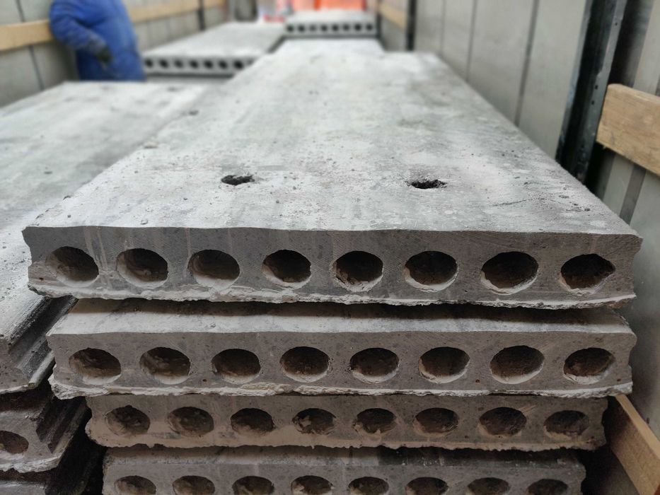 Плити перекриття Полегшені Панелі перекриття Пустотні Плиты перекрытия