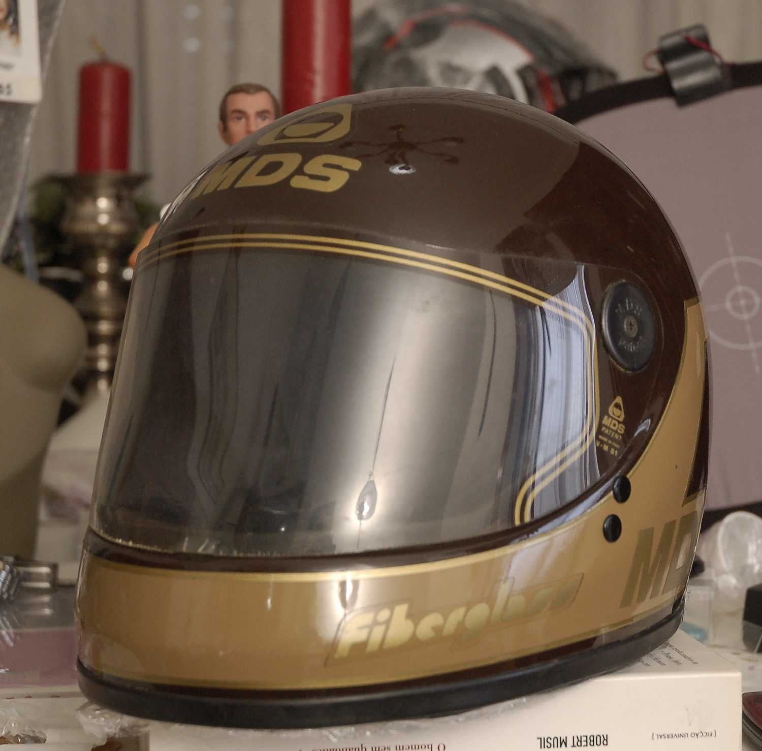 Capacete MDS (vintage ) ORIGINAL - actual AGV  inicio de 1980